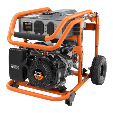 RIDGID RD906500P Series operating manual