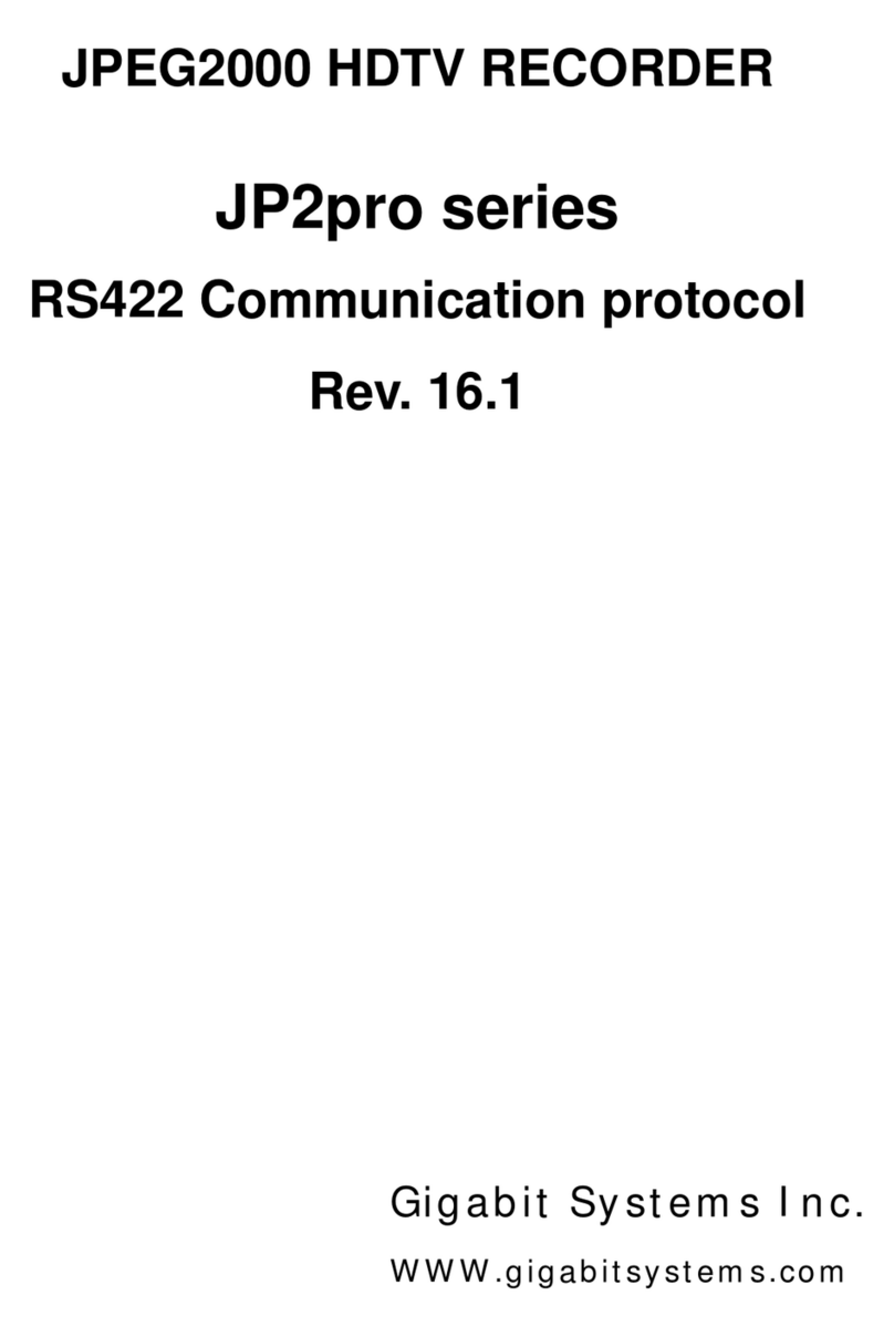 Gigabit Systems JPEG2000 User manual