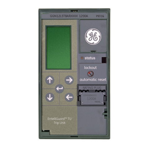 GE Entelliguard TU Conversion Kit User manual