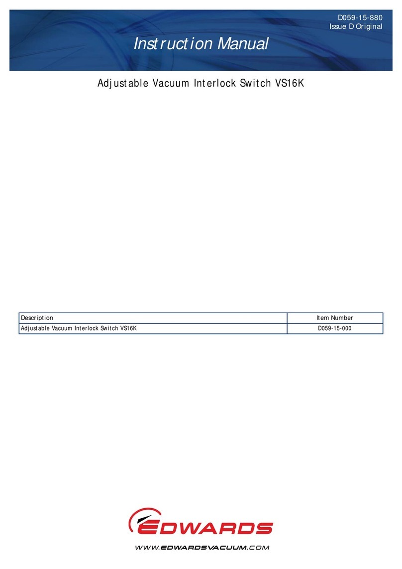 Edwards VS16K instruction manual