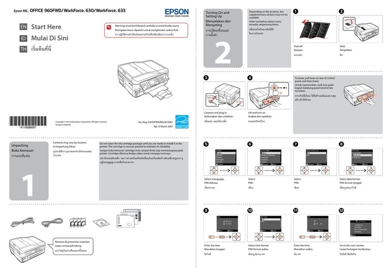 Epson OFFICE 960FWD Start here