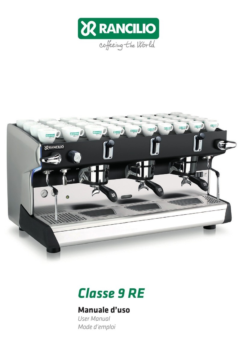 Rancilio CLASSE 7 user manual
