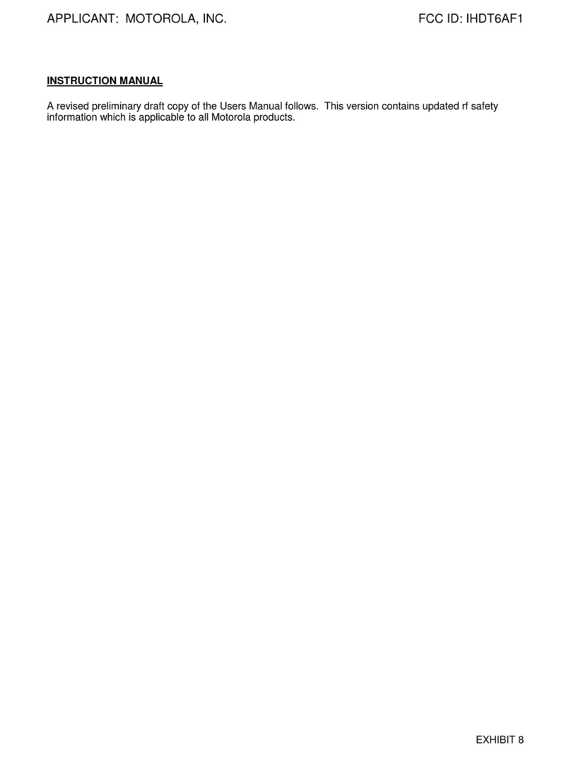 Motorola Accompli A002 User manual