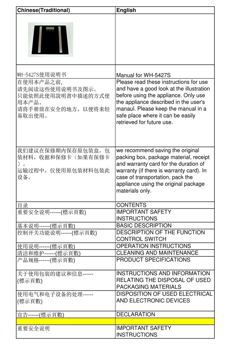 Vakoss WH-5427S manual