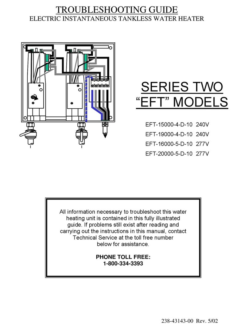 Bradford White EFT-15000-4-D-10 troubleshooting guide