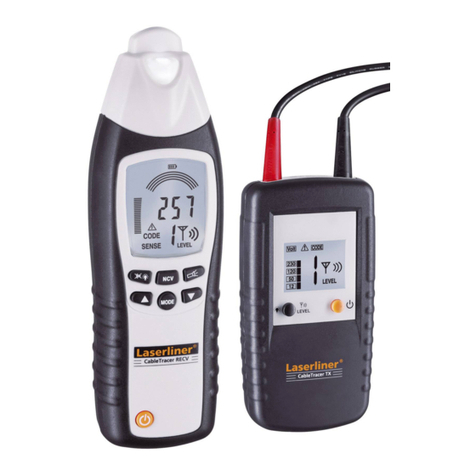 LaserLiner CableTracer Pro operating instructions