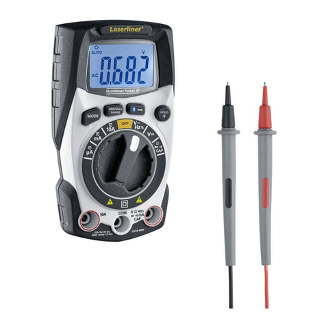 LaserLiner MultiMeter Pocket XP operating instructions