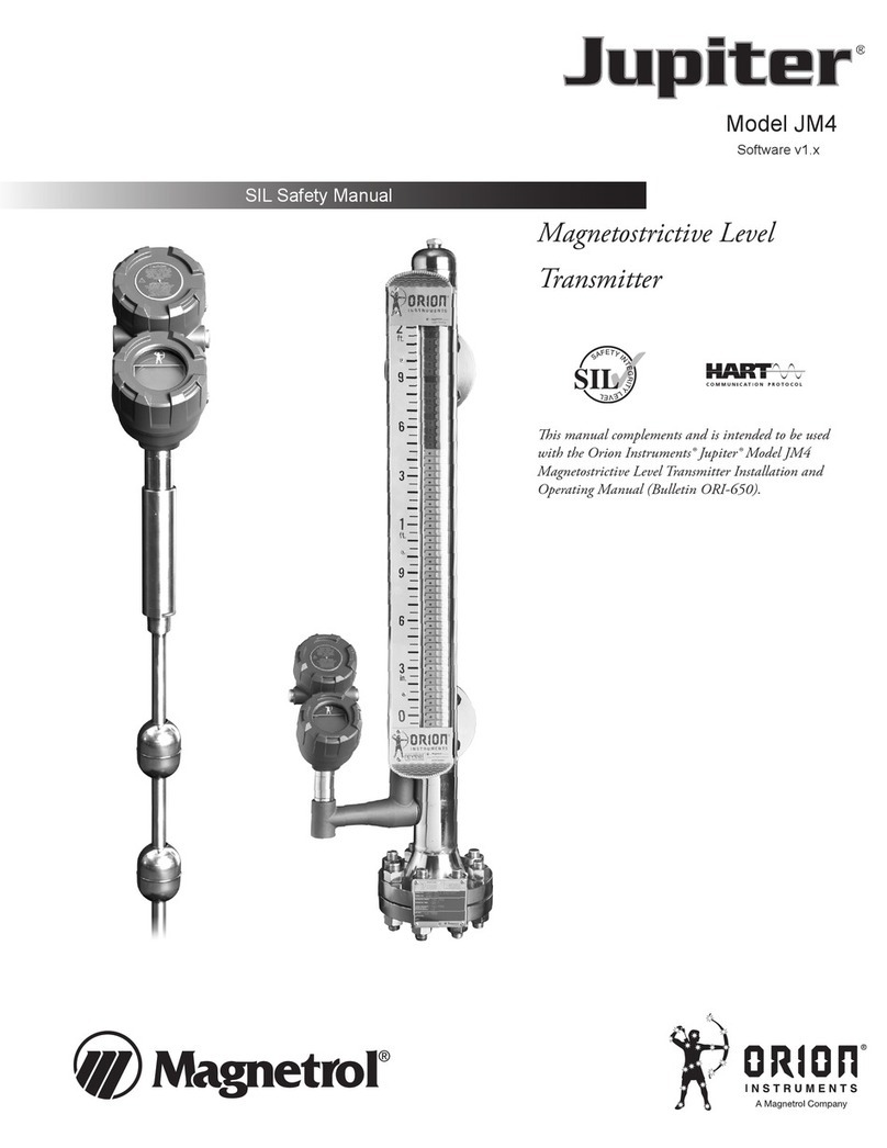 Magnetrol Jupiter JM4 User guide
