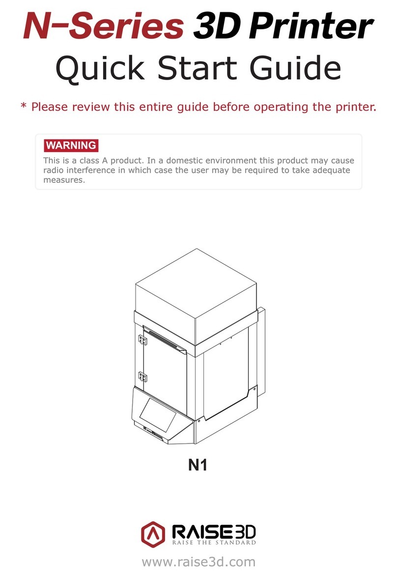 RAISE 3D N1 quick start guide