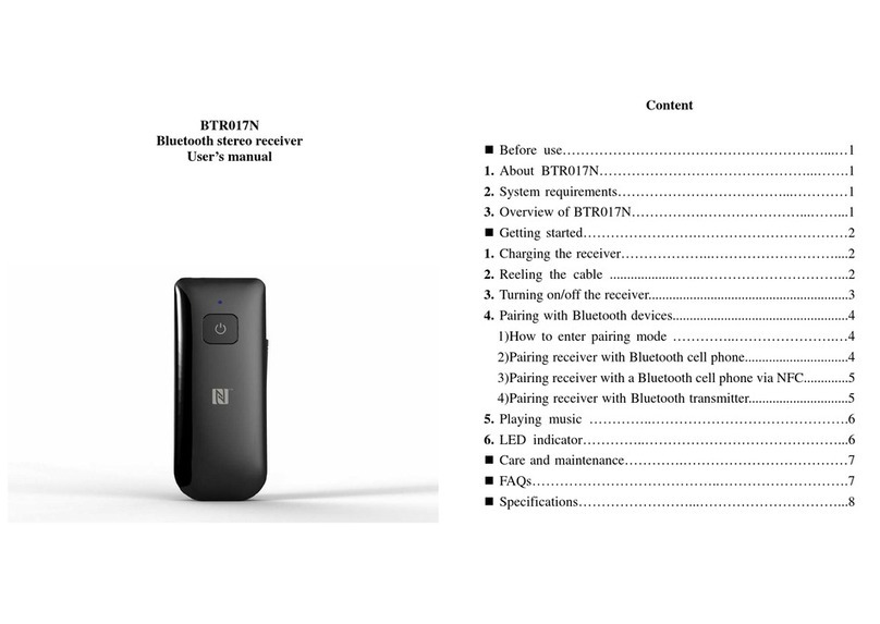 K-Mate BTR017N user manual