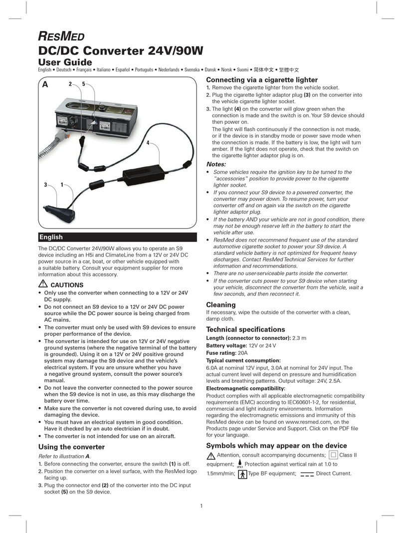 ResMed S9 AutoSet User manual