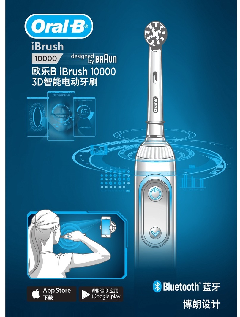 Braun Oral-B iBrush 10000 Quick start guides