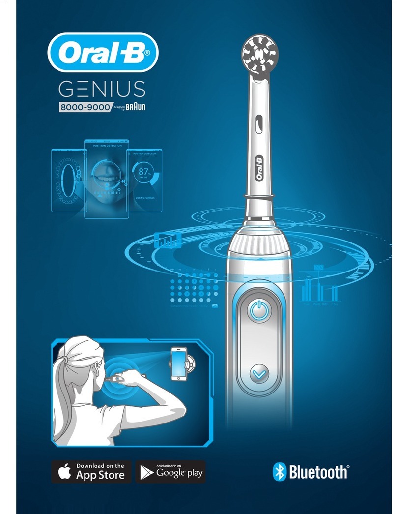 Braun Oral-B Genius 8000 Quick start guides