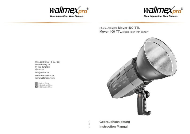 WalimeXPro Mover 400 TTL instruction manual