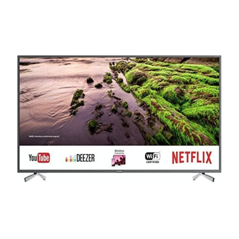 Sharp LC-43UI8652E User manual