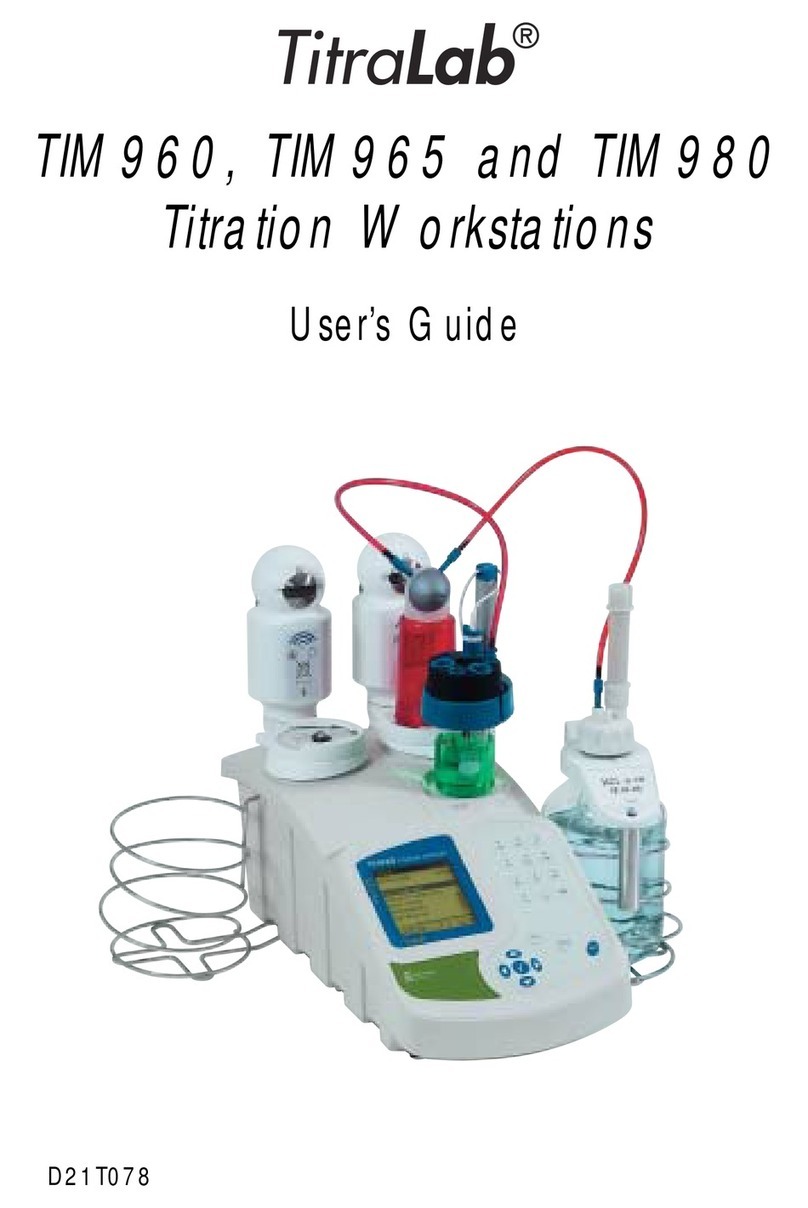 Radiometer Analytical TitraLab TIM960 user guide