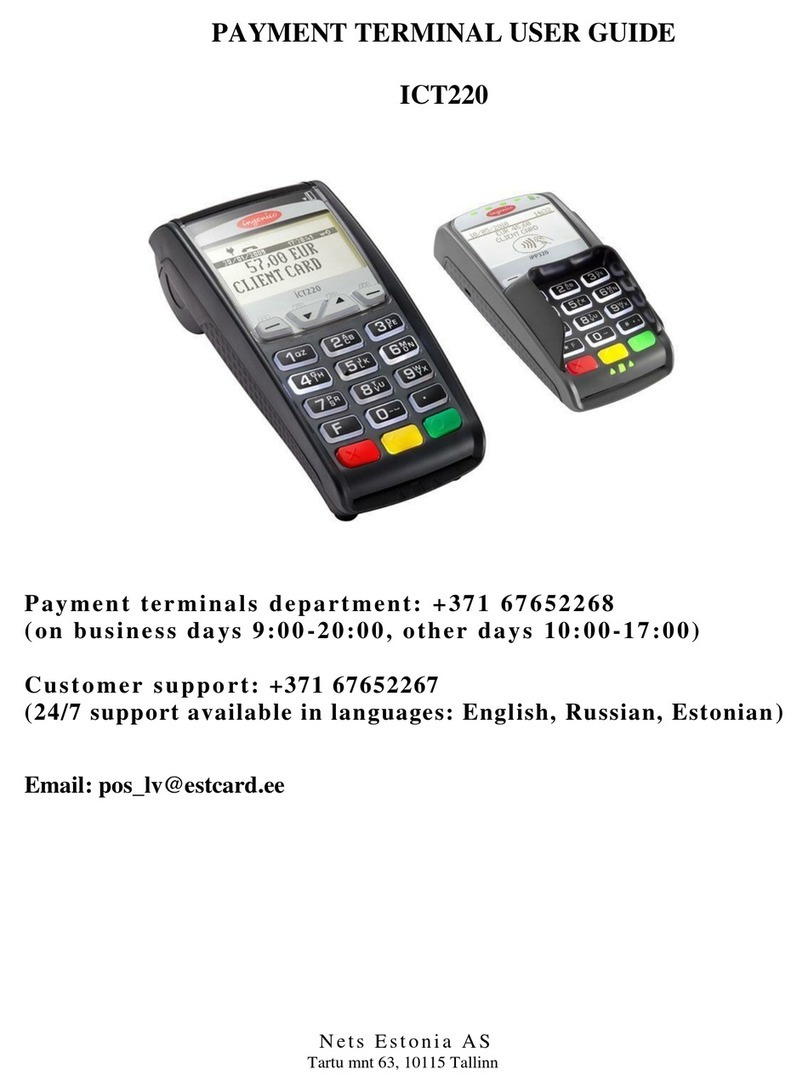 Ingenico iCT220, iCT250 user guide