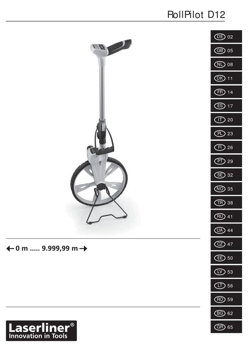 LaserLiner RollPilot D12 User manual