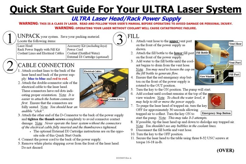 Quantel ULTRA quick start guide