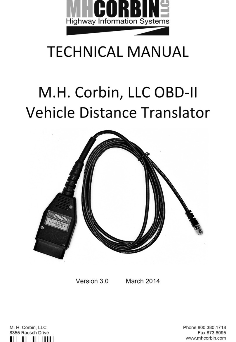 MH Corbin LLC OBD-II Technical manual