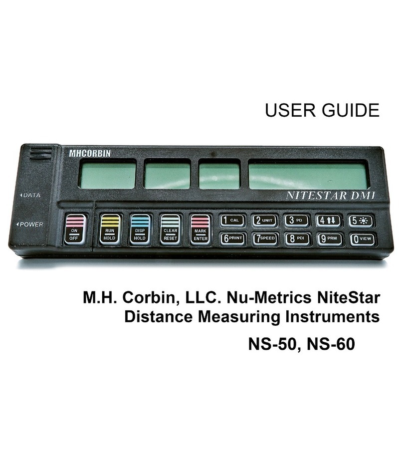 MH Corbin NS-50 User manual