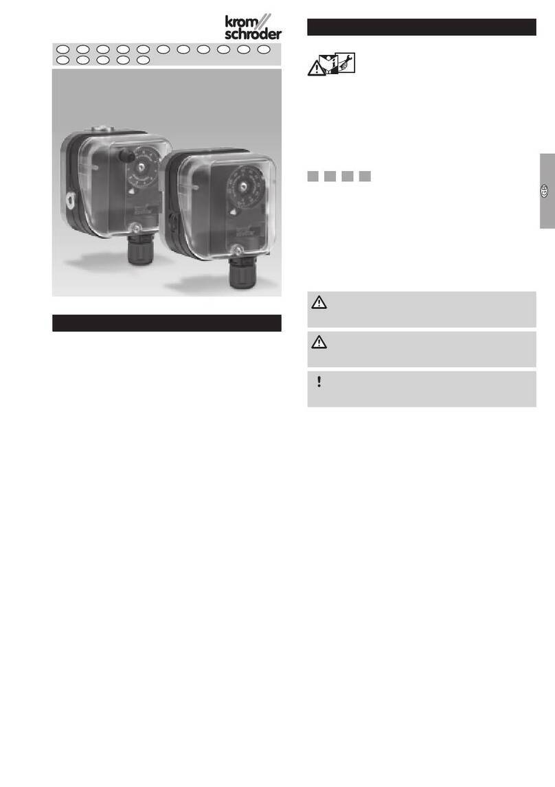 Krom Schroder DG**H series operating instructions