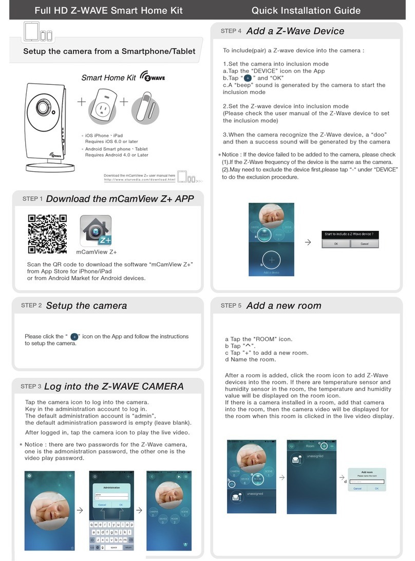 StarVedia IC722z Quick installation guide