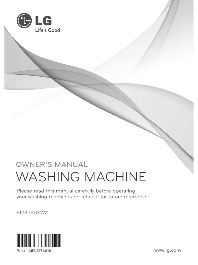 LG F1232RDSW2 owner's manual
