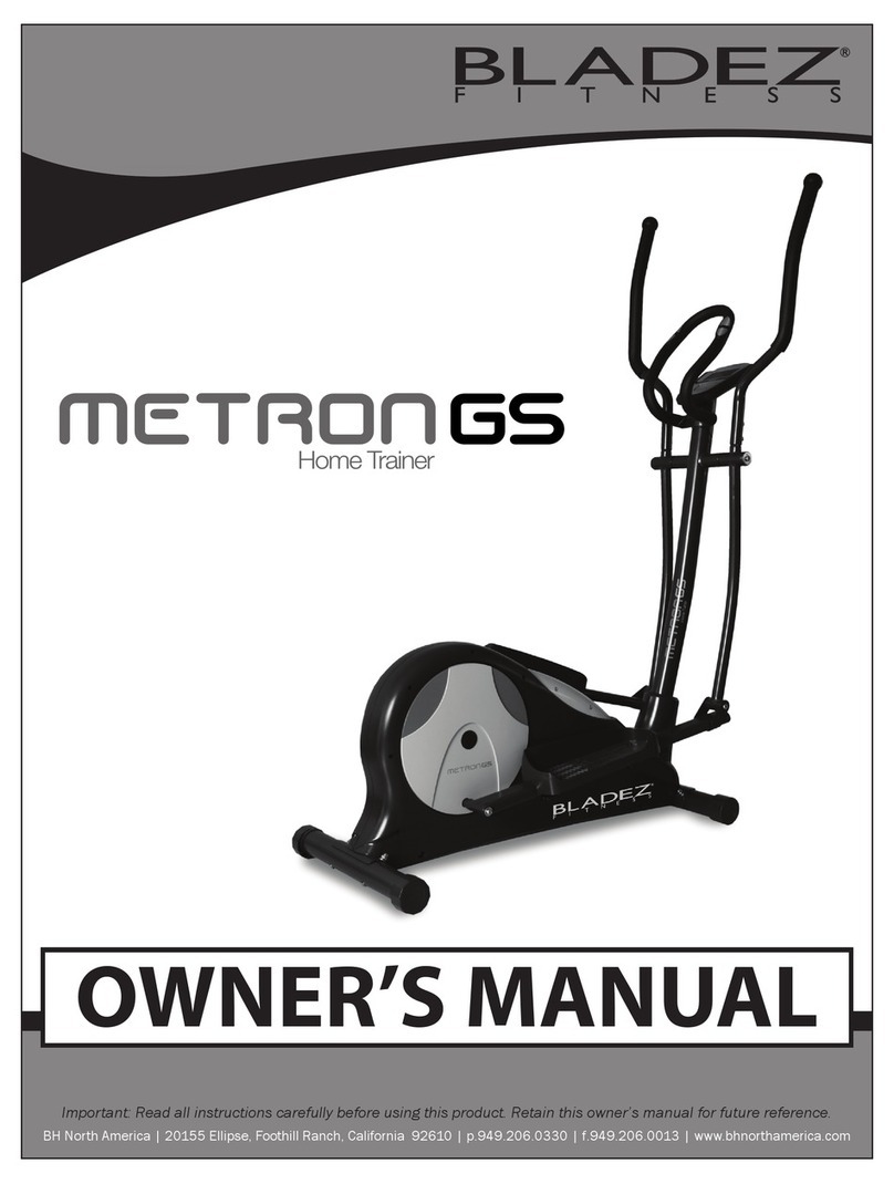 BLADEZ METRON GS User manual
