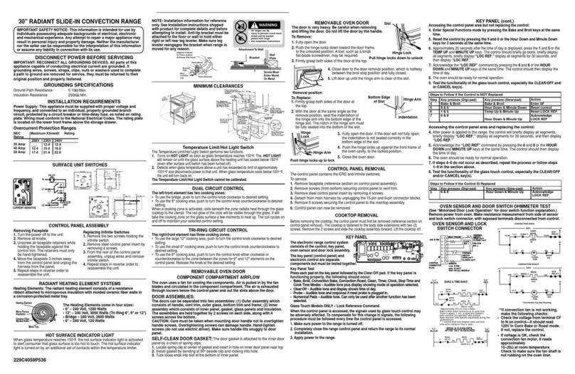 GE JS968TK1WW User manual GE JS968TK1WW User manual