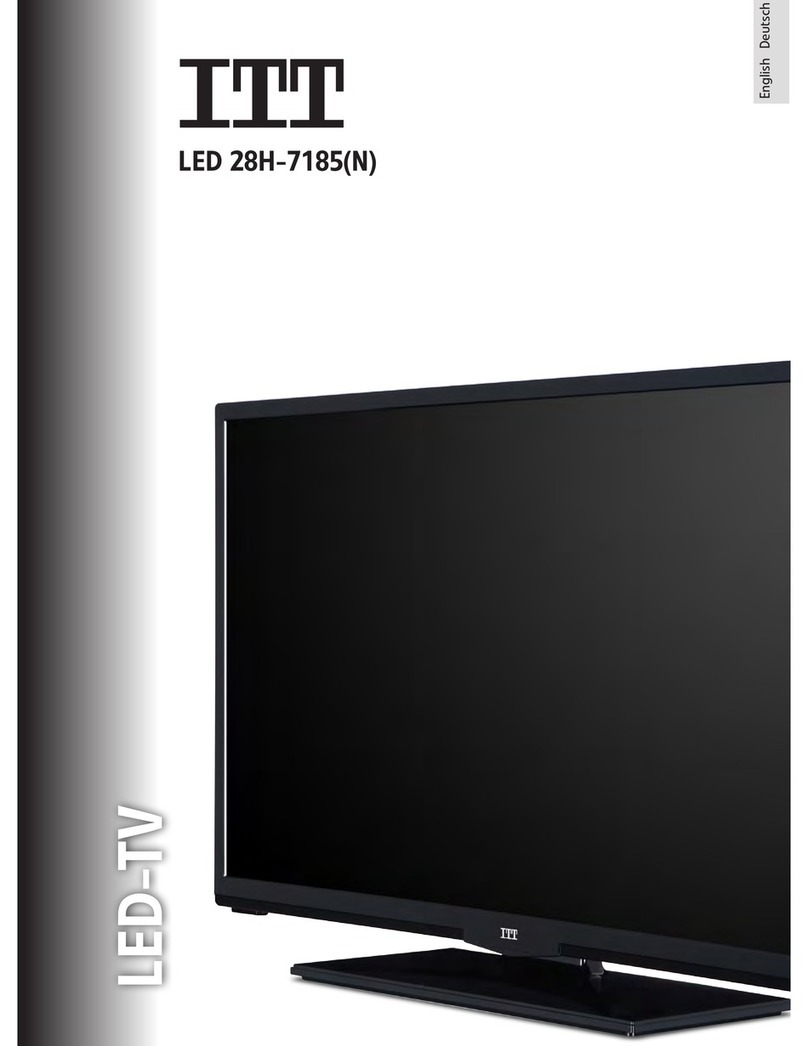 ITT LED 28H-7185 User manual