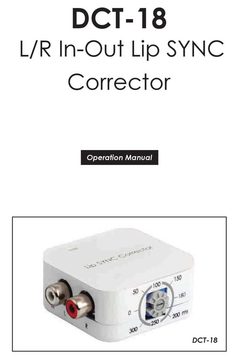 Cypress DCT-18 Operation manual