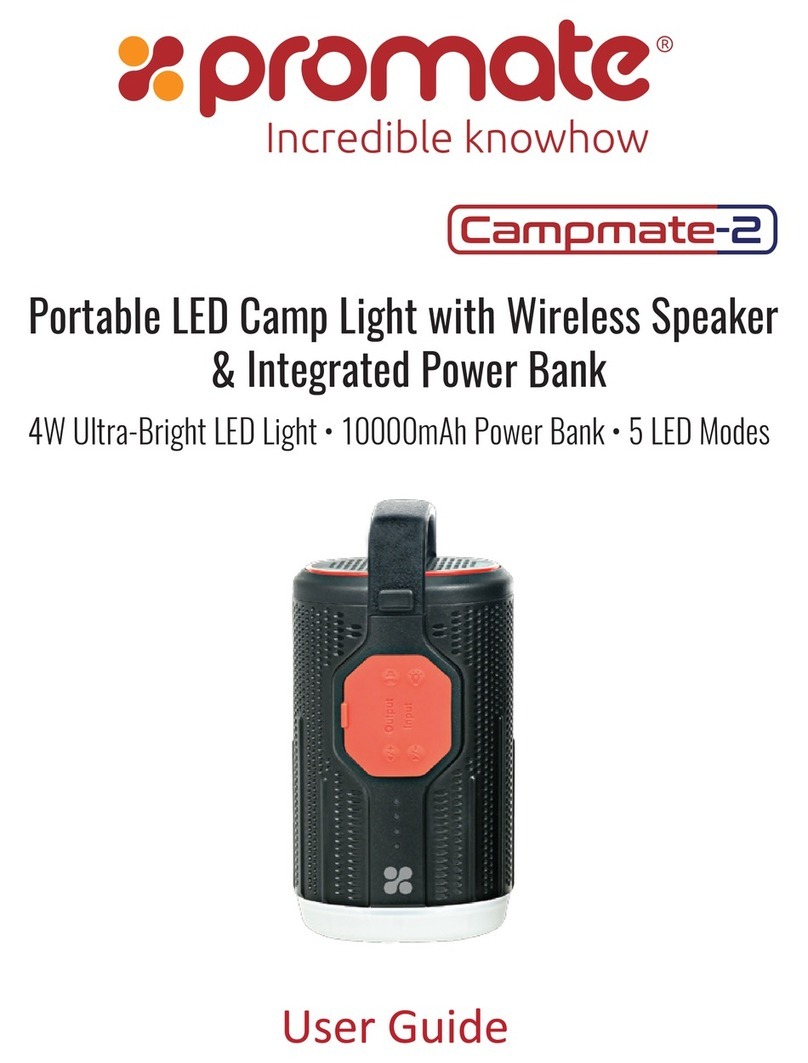 Promate Campmate-2 user guide
