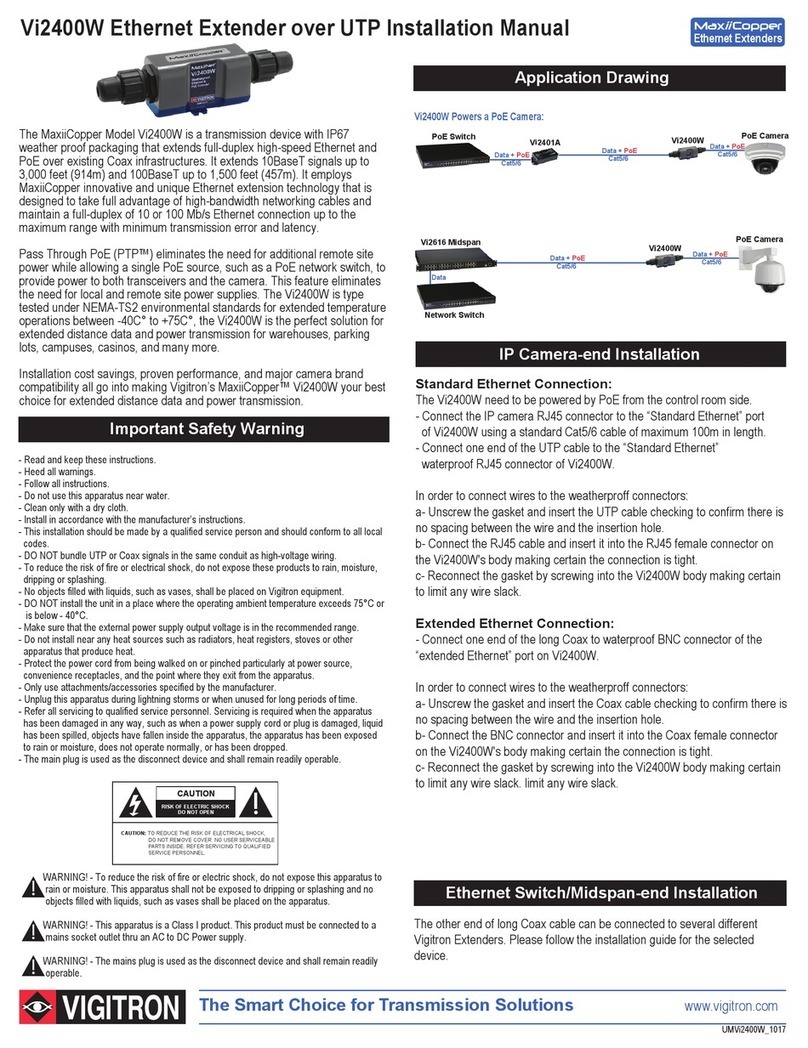 MaxiiCopper Vi2400W installation manual