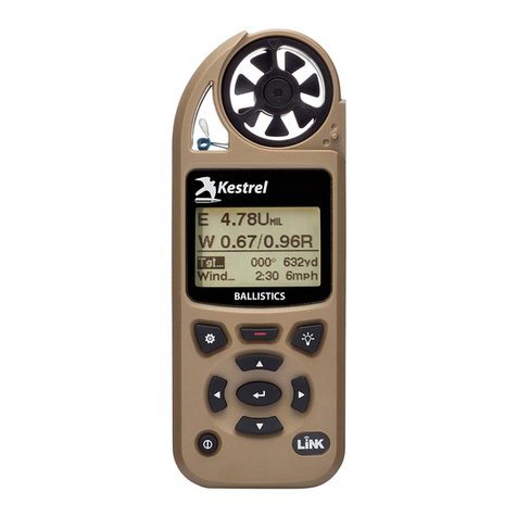 Kestrel 5700 Elite User manual