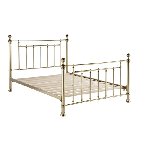 DREAMS Jackson Bed King User manual DREAMS Jackson Bed King User manual