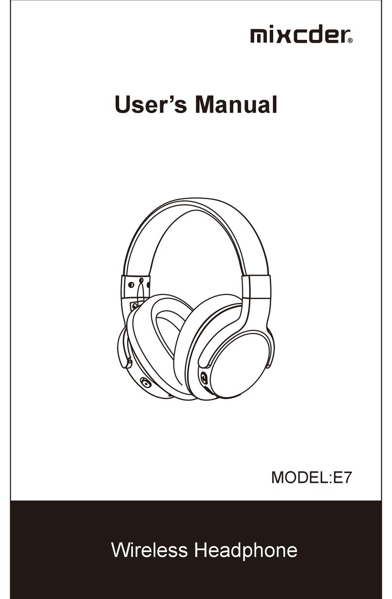 Mixcder E7 user manual