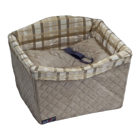 Solvit Pet Safety Seat Care/use guide
