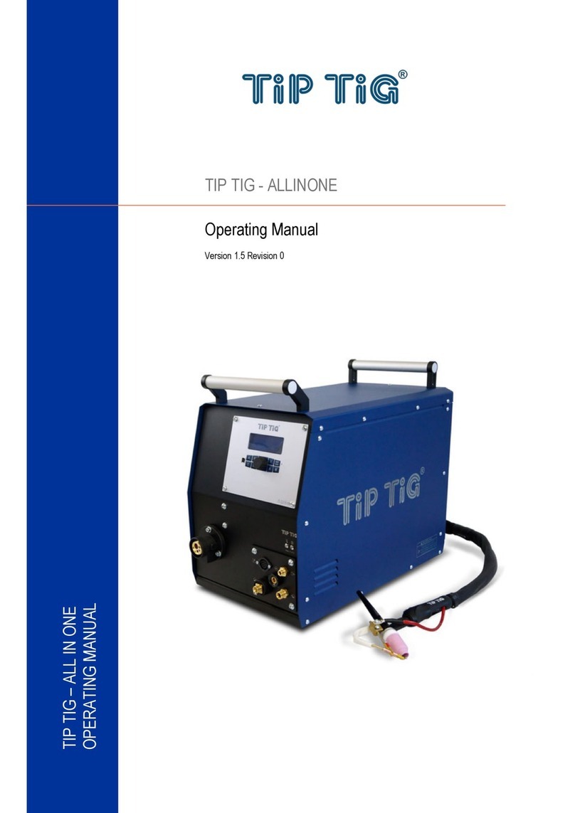 TIP TIG ALLINONE operating manual