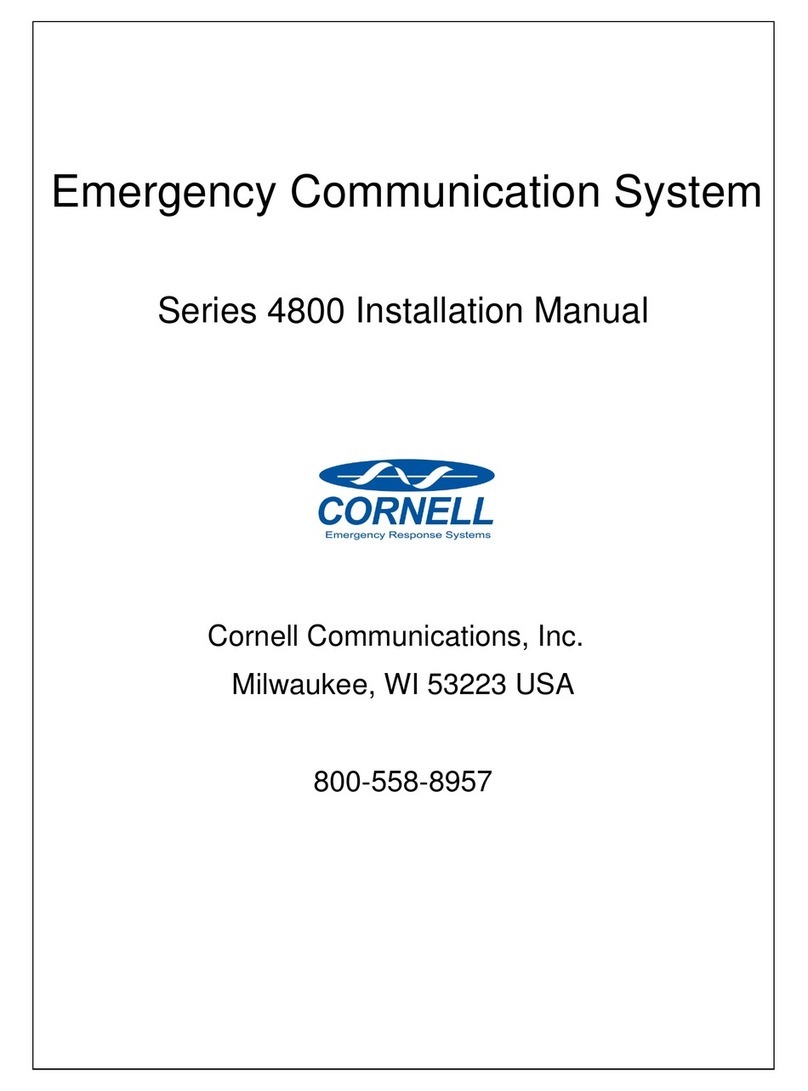 Cornell 4800 series User manual