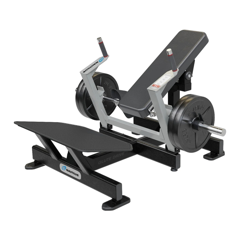 Nautilus Glute Drive owner's manual Nautilus Glute Drive owner's manual