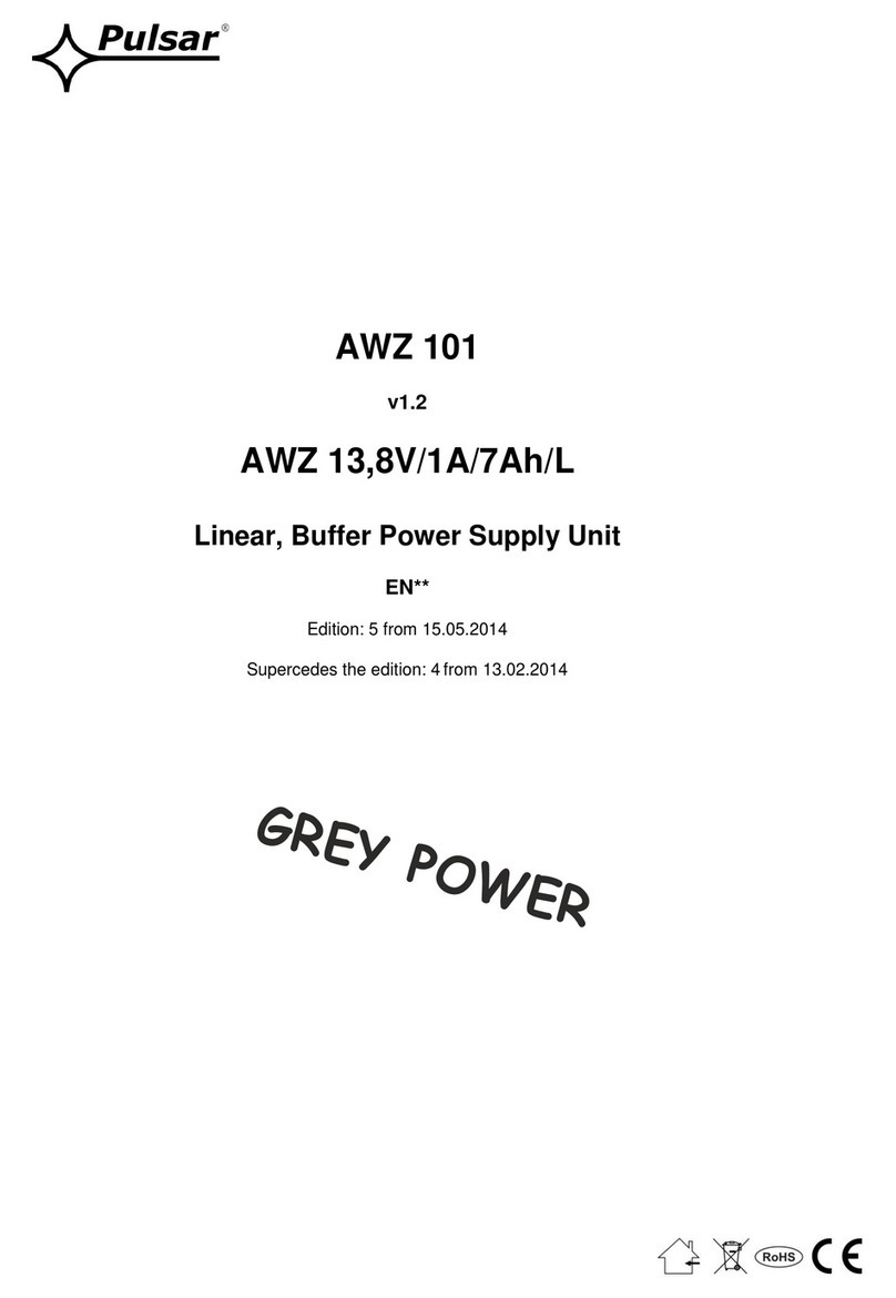 Pulsar AWZ 101 User manual