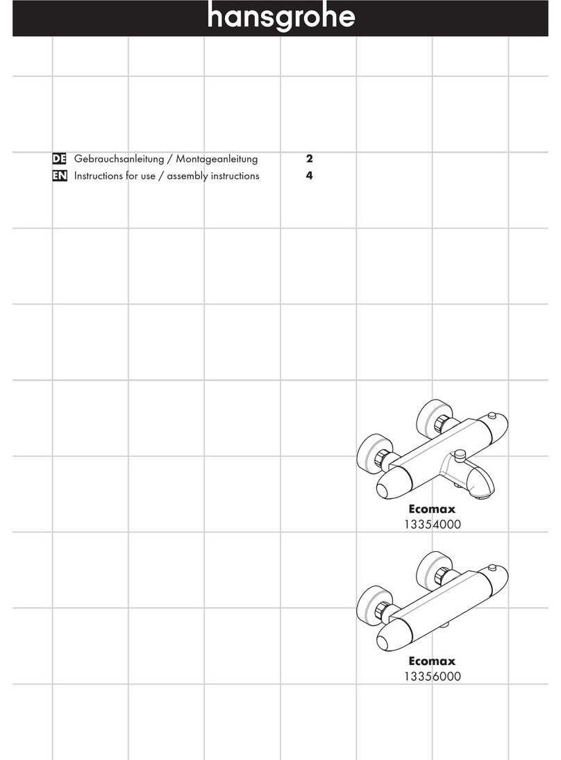 Hans Grohe Ecomax 13356000 User manual
