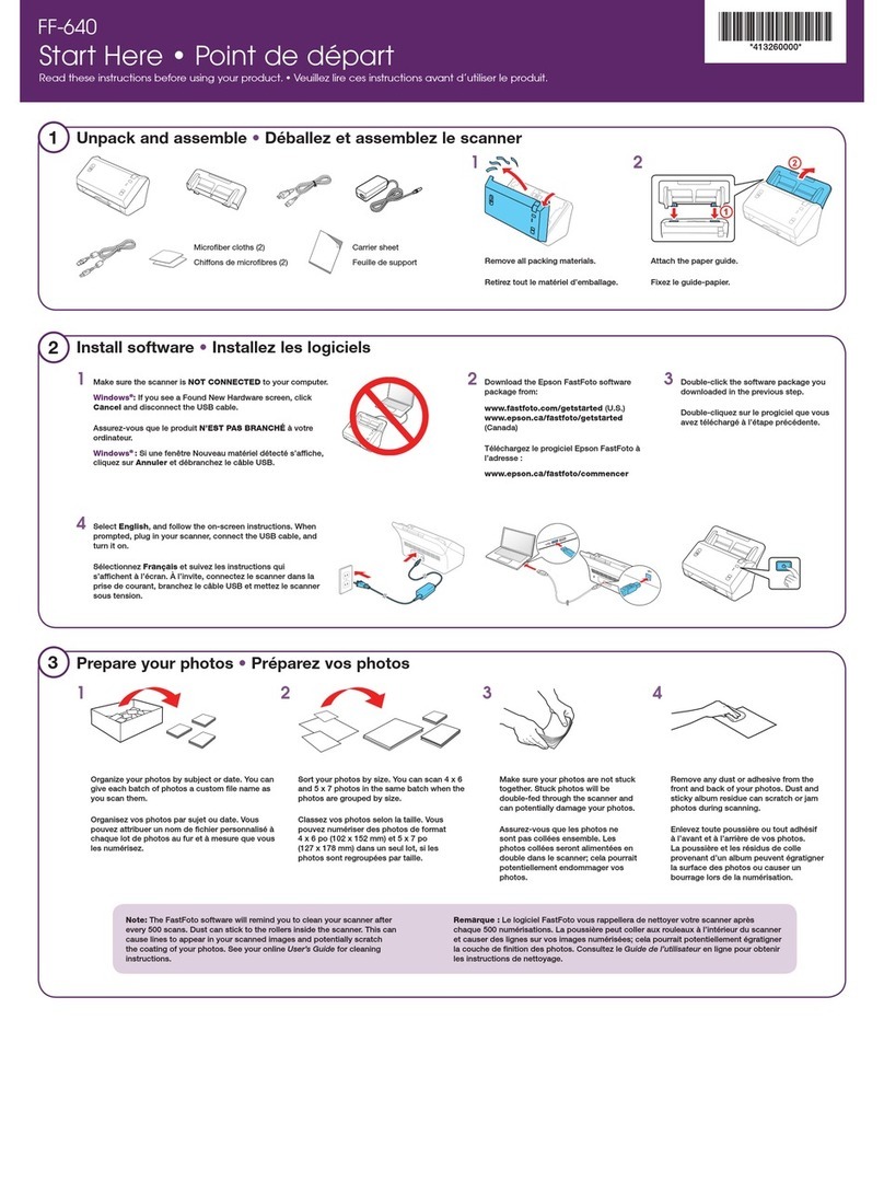 Epson FF-640 Instruction Manual