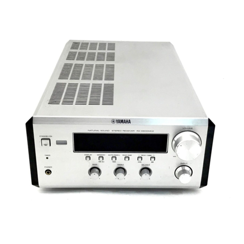 Yamaha RDX-E600MK2 User manual