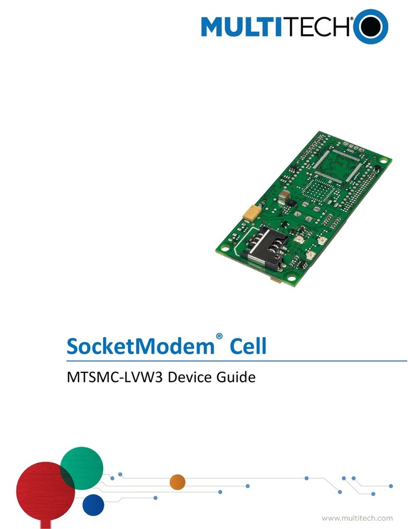 Multitech SocketModem Cell MTSMC-LVW3 Application guide