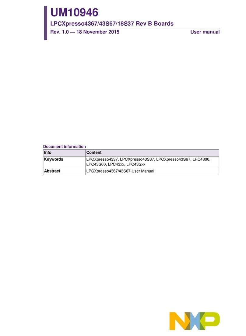NXP Semiconductors LPCXpresso4367 User manual