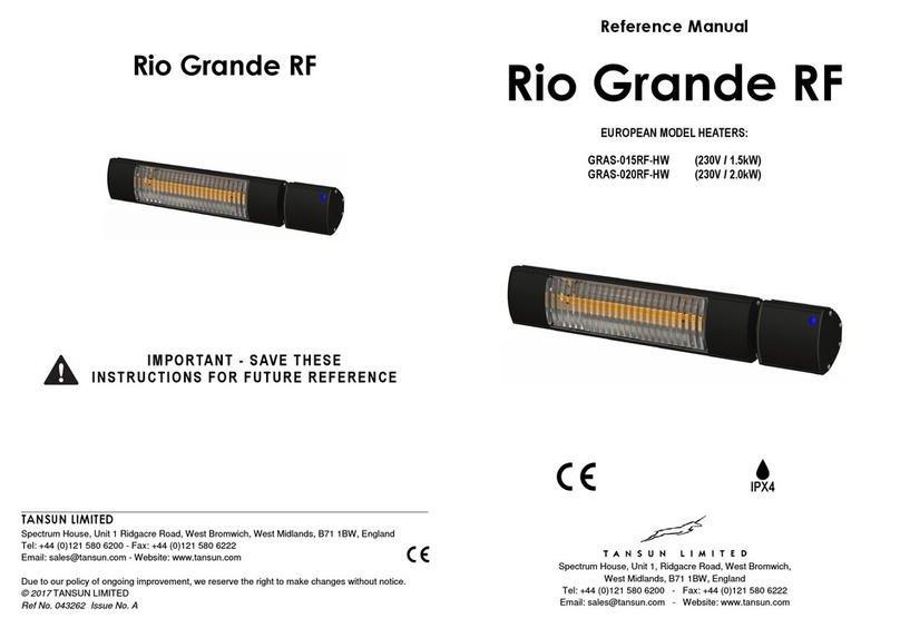 TANSUN LIMITED Rio Grande RF GRAS-015RF-HW Reference manual