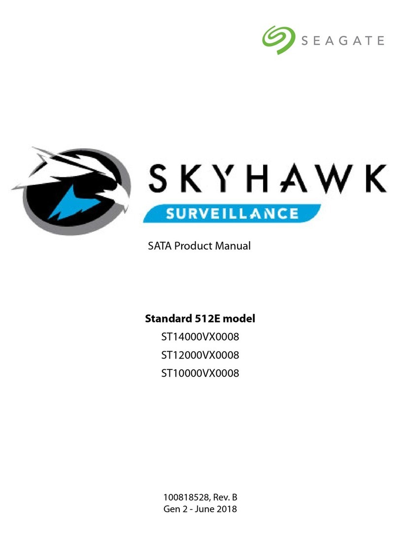 Seagate Skyhawk Surveillance 512E User manual