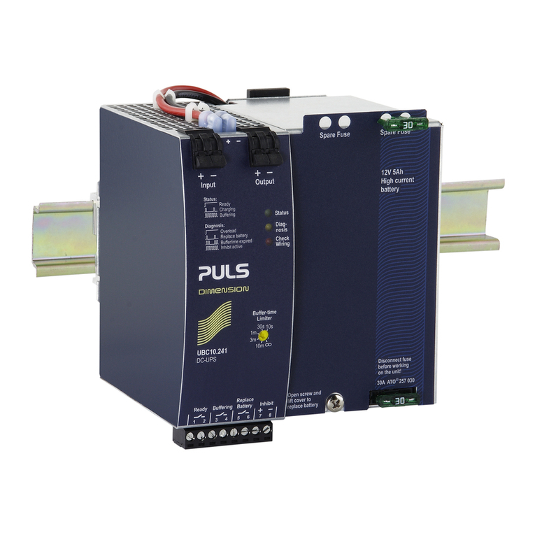 Puls UBC10.241 installation manual